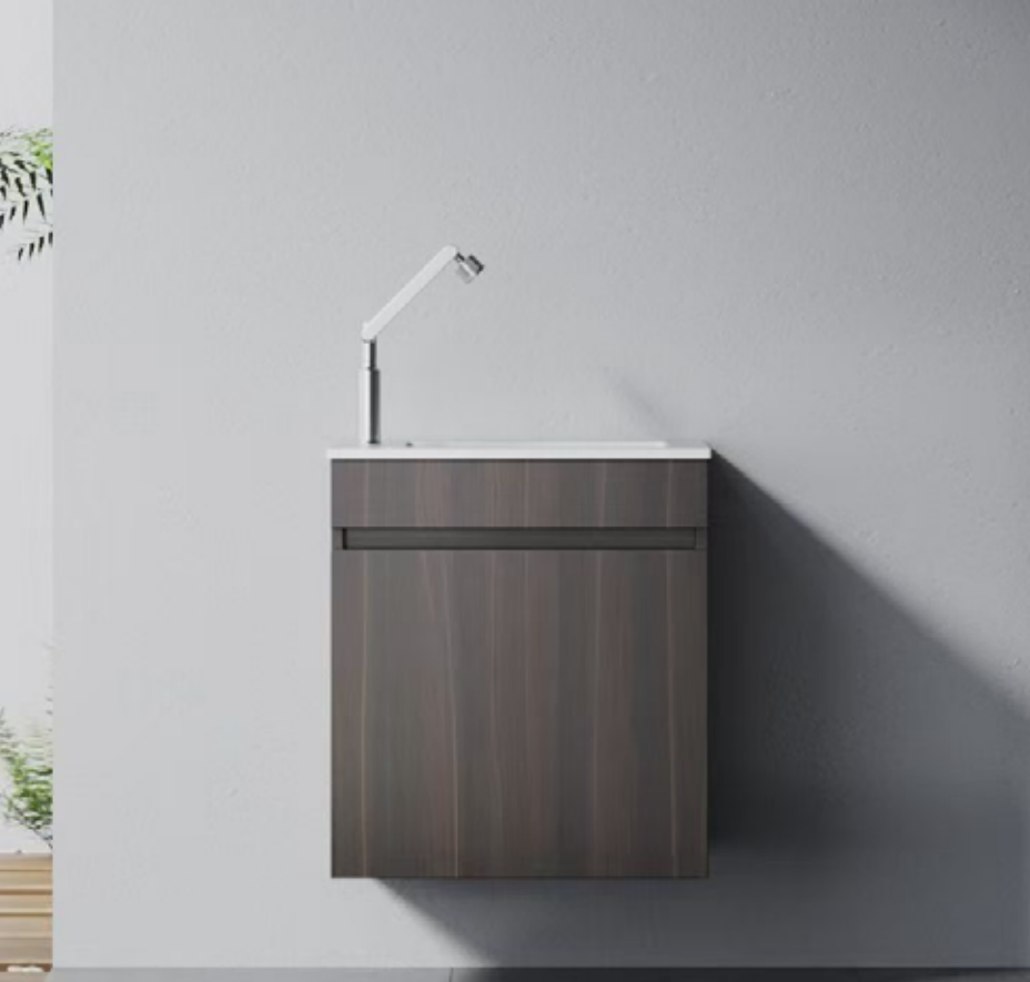 Small Space Wall Mounted Plywood Bathroom Vanity Cabinet